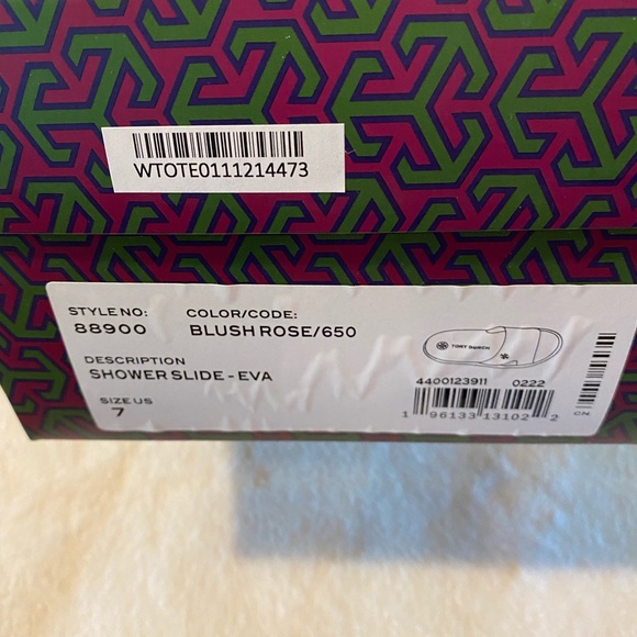 Tory Burch Shower Slide Sandals - Picture 7 of 7